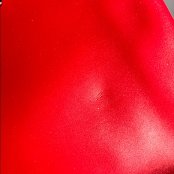 Vintage Furla Red Leather Mini Backpack - Picture 5 of 9